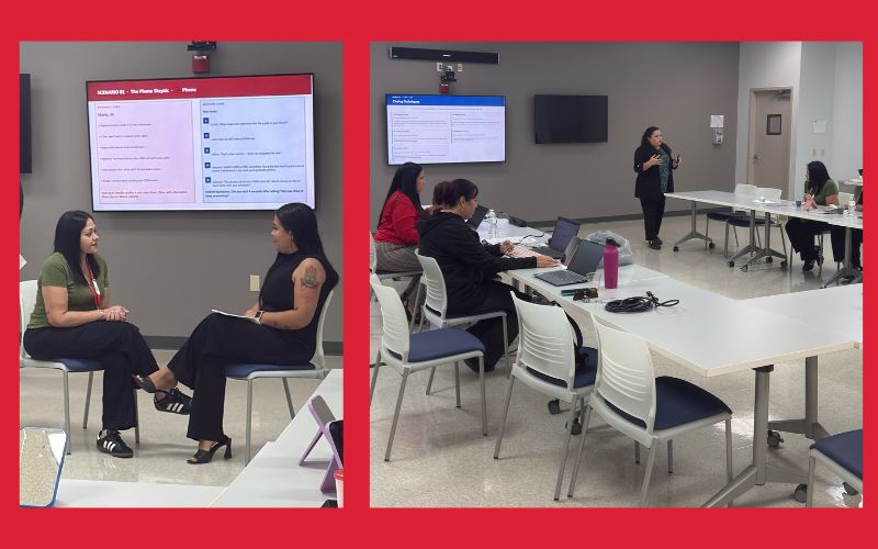 personas en evento en metro orlando