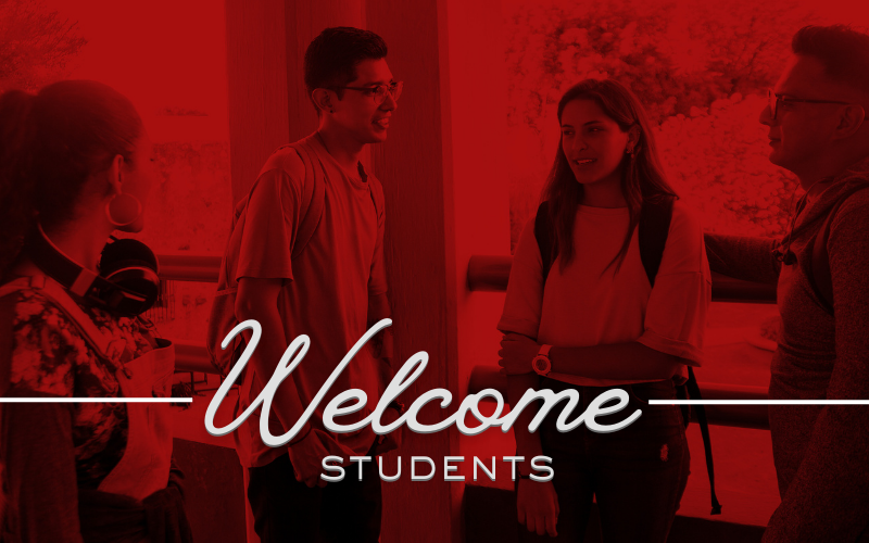 Welcome Students